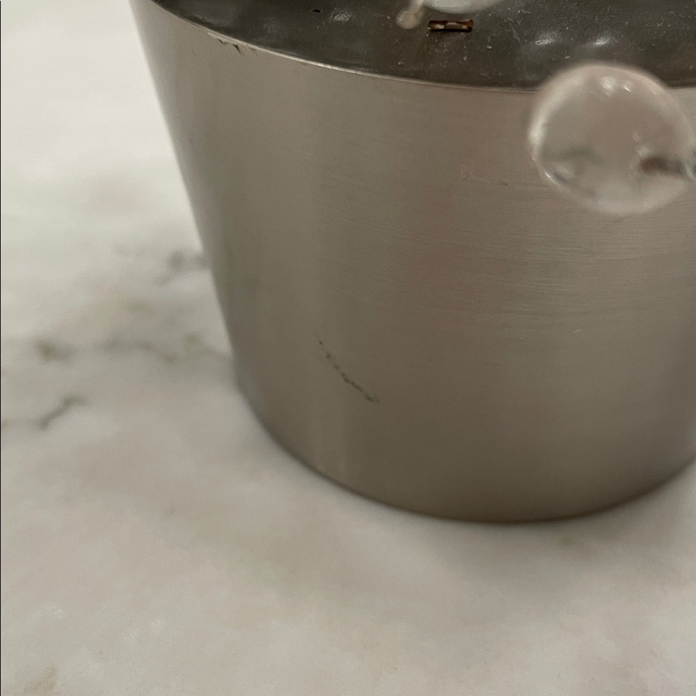 Crate & Barrel Silver Wire and Crystal Holiday Christmas Tree NWT - Picture 6 of 8